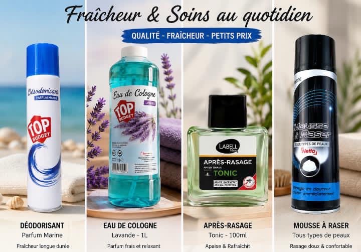 Lot 4 produits 