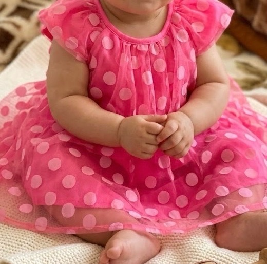 Polka dots robe 