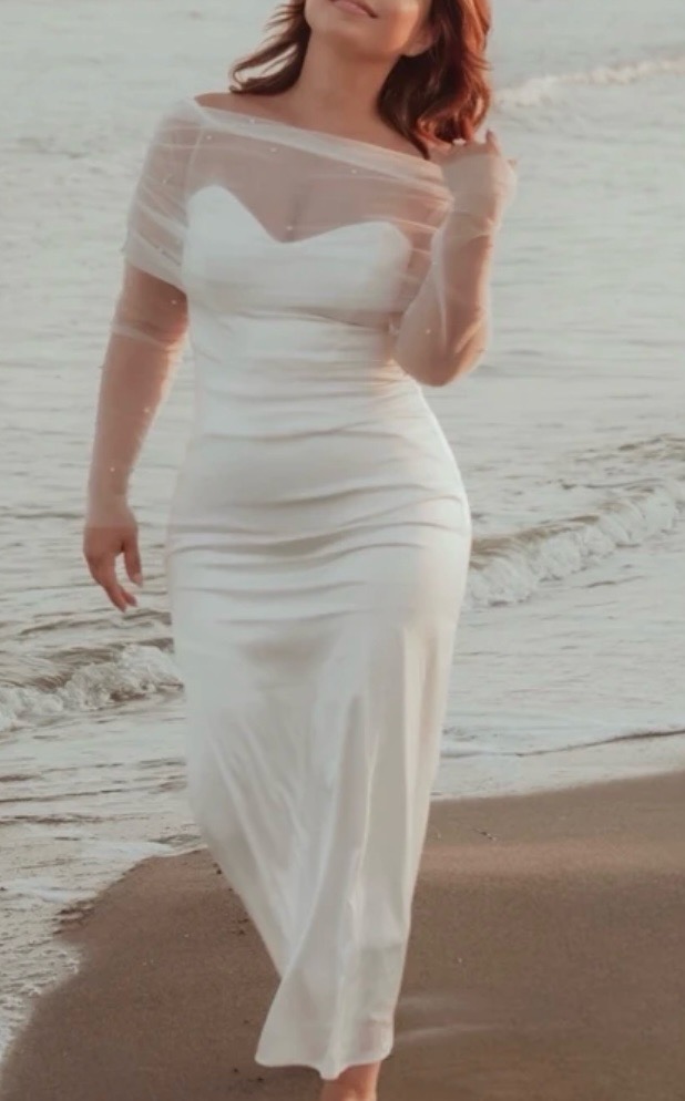 Robe fiançaille shein