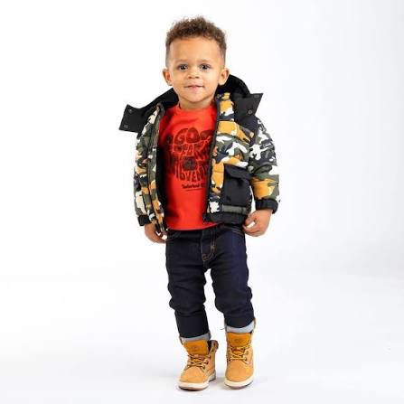 Doudoune déperlante à capuche Timberland 