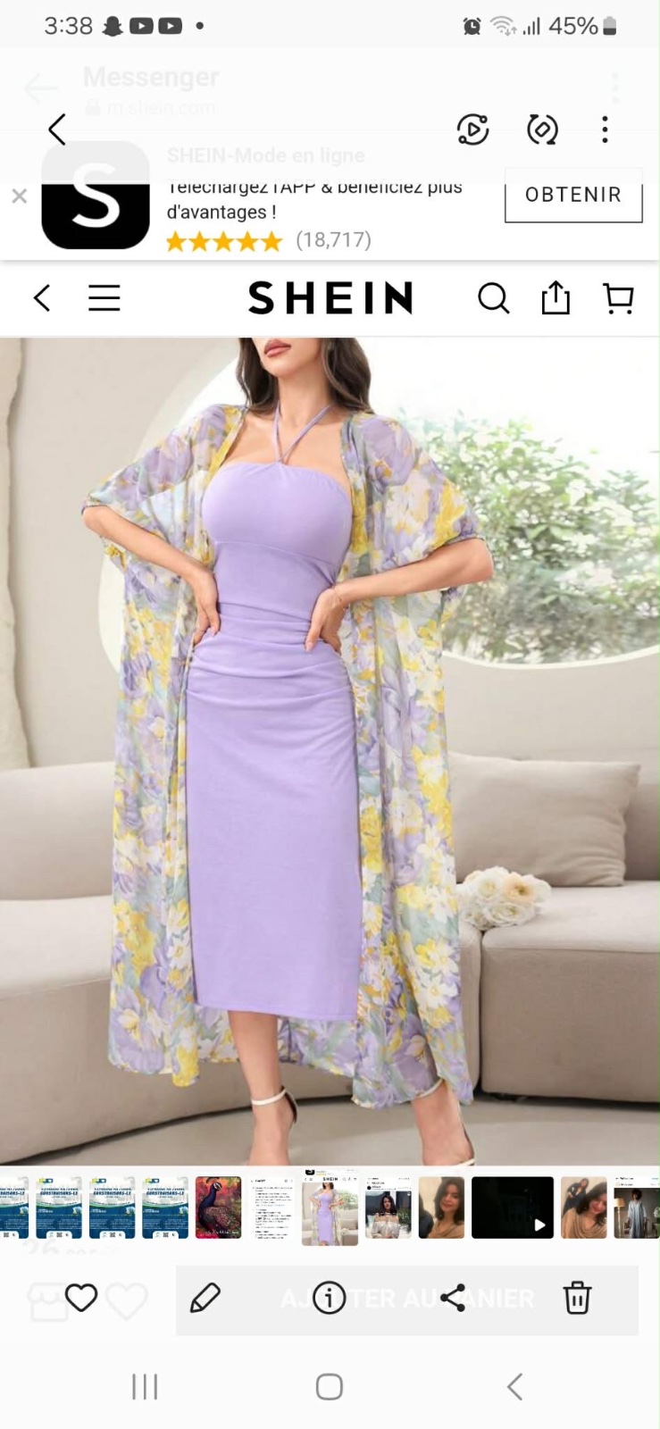 Robe avec Kimino
