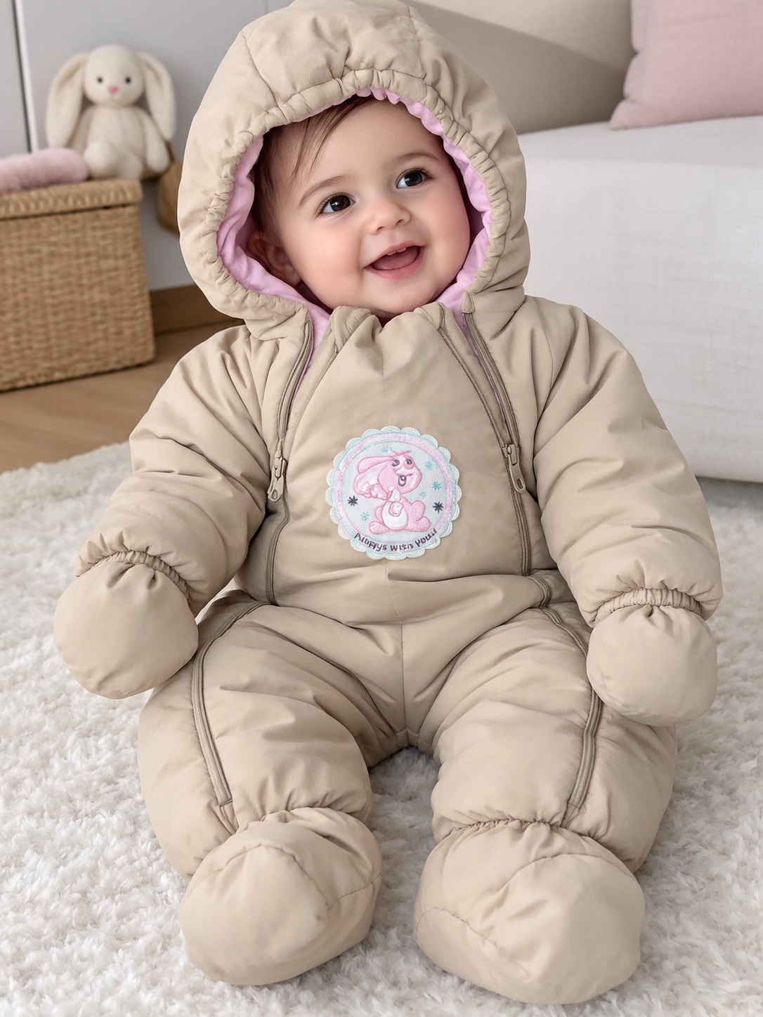 🧸 Combinaison hiver bébé fille 🎀