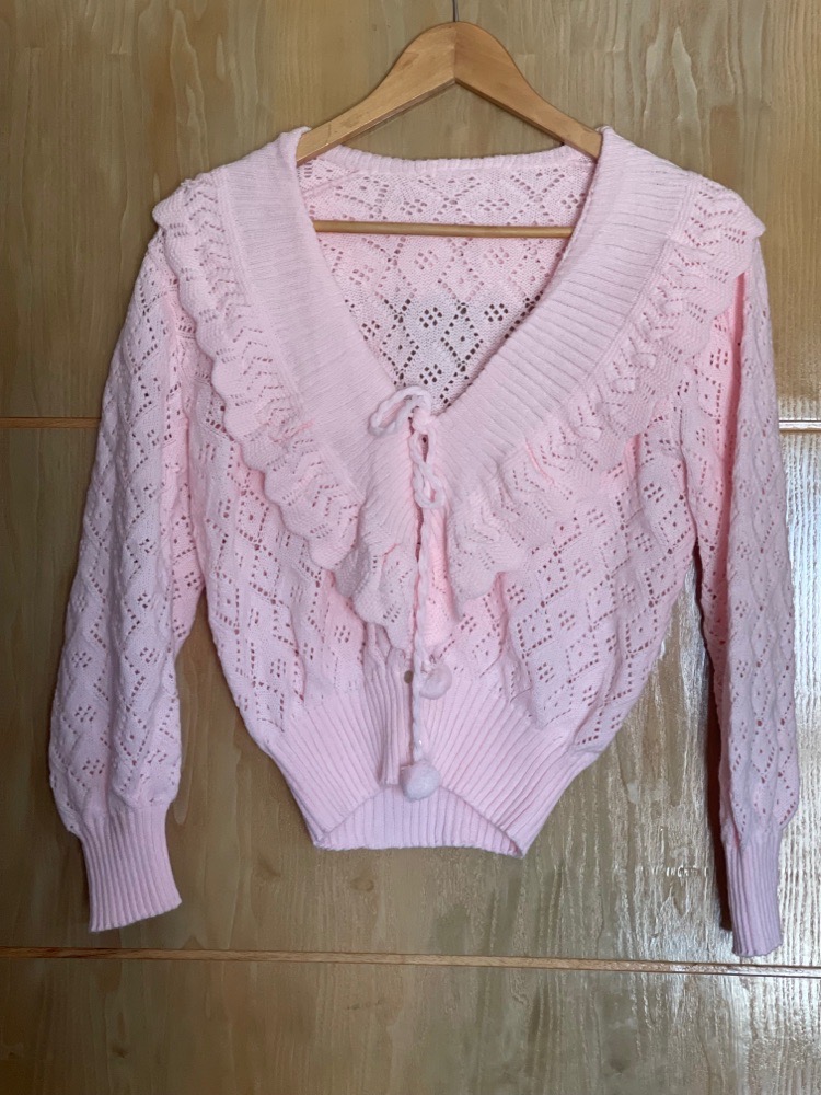 Cardigan rose bb