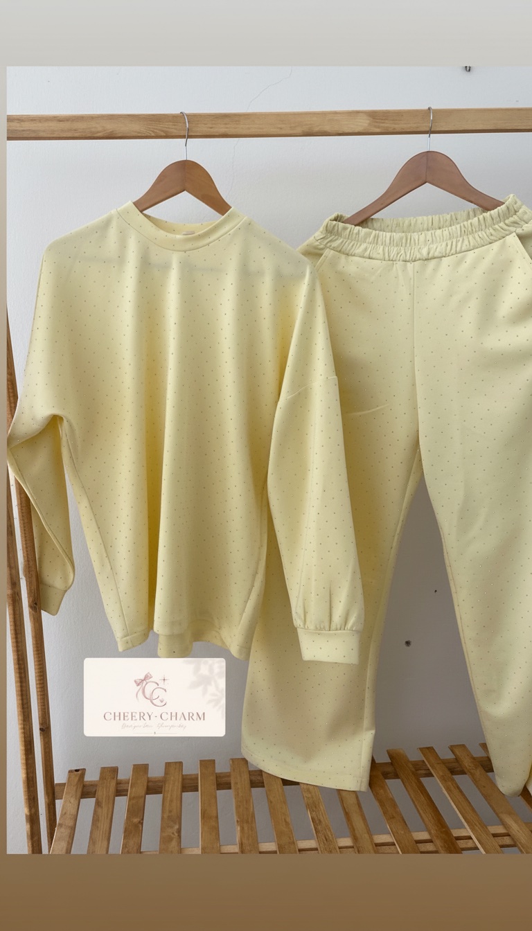 Set bling bling en bater yellow
