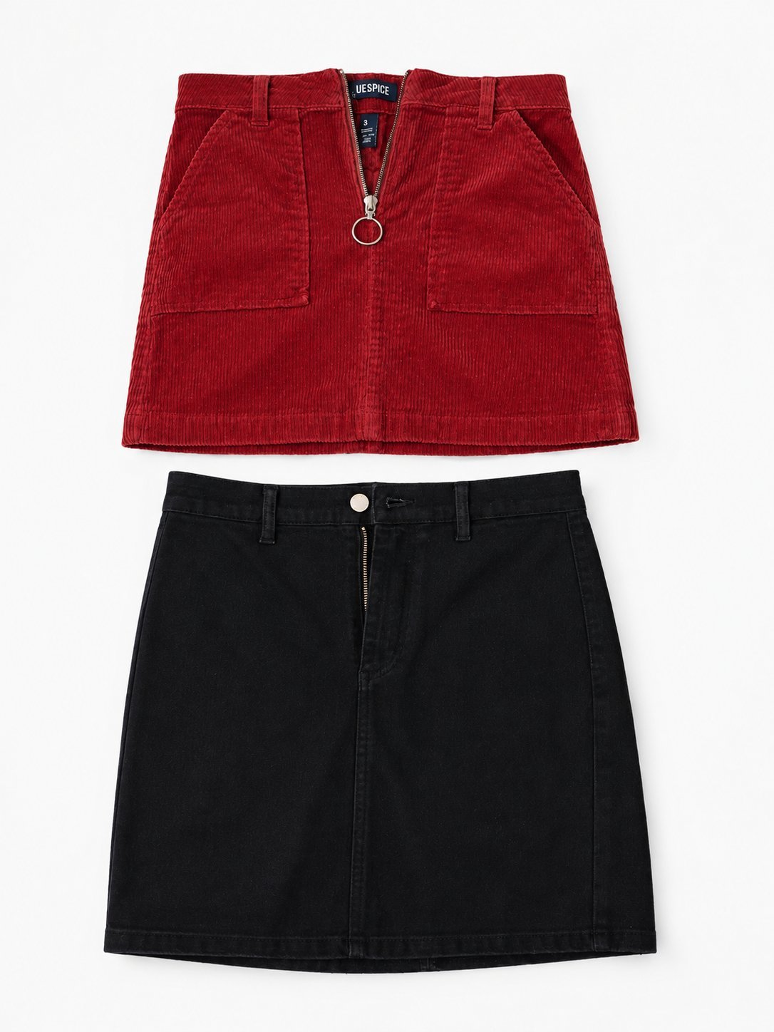 Lots : 3 jupes et 1 short