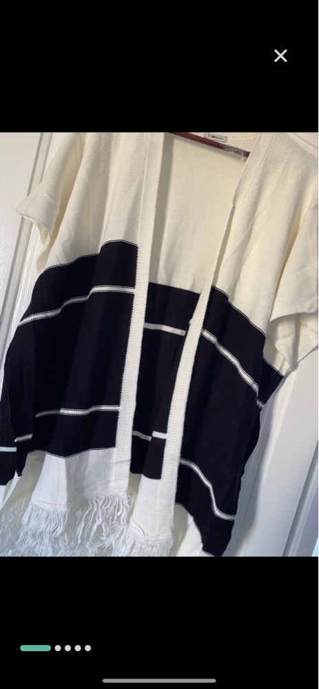 cap noir & blanc 