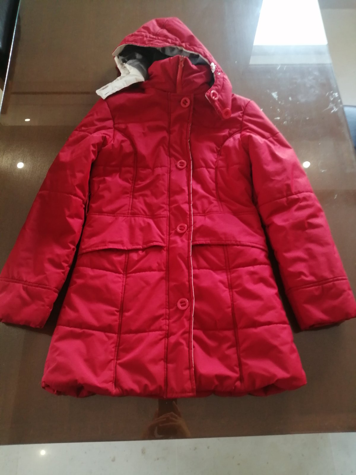 Doudoune rouge 
