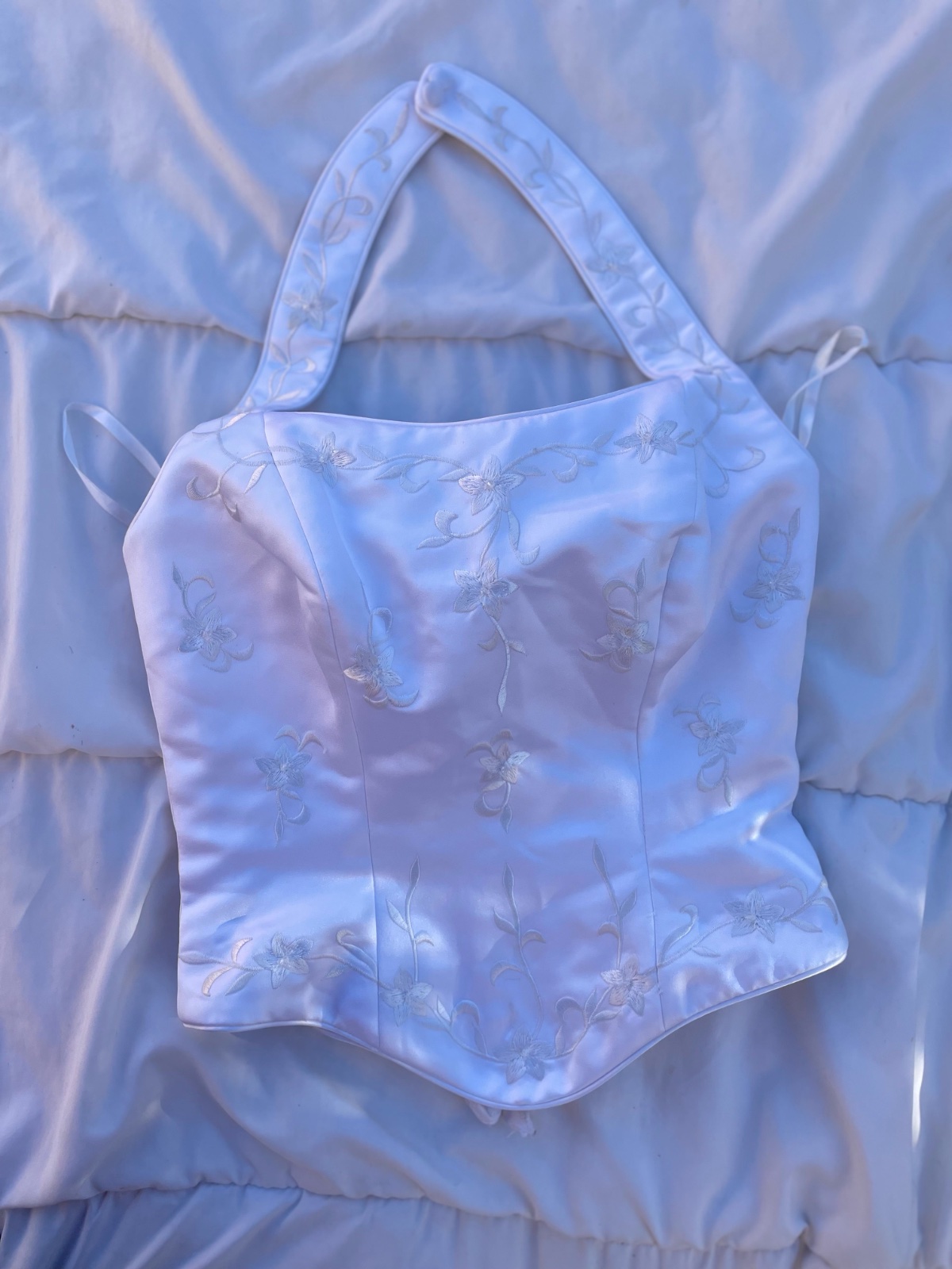 Robe de soirée blanche 