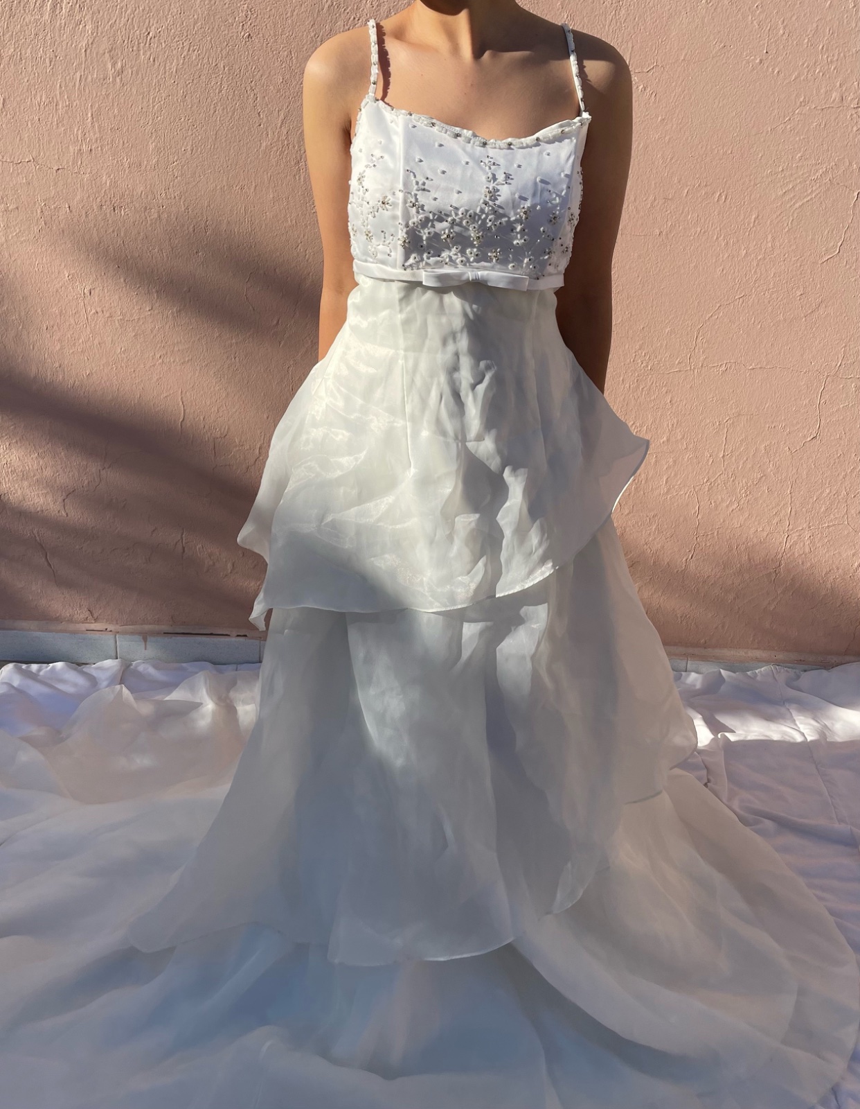 Robe de soirée blanche 