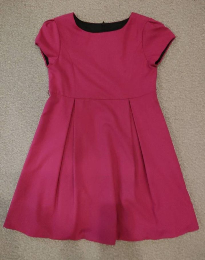 Robe rose fuchsia Zara kids 7-8ans