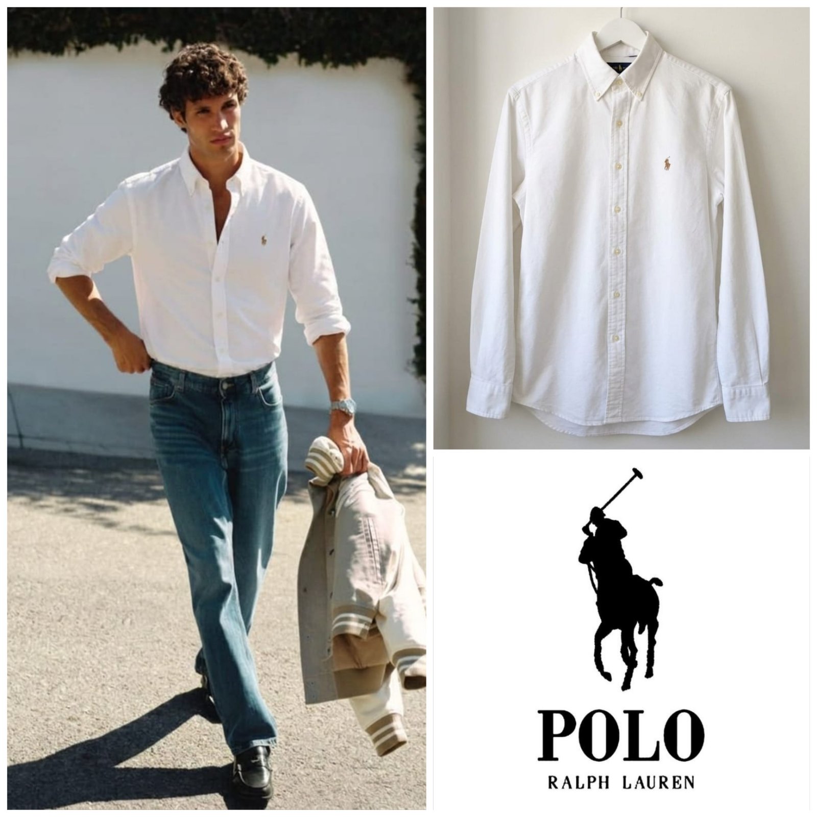 Chemise blanche POLO Ralph Lauren taille S