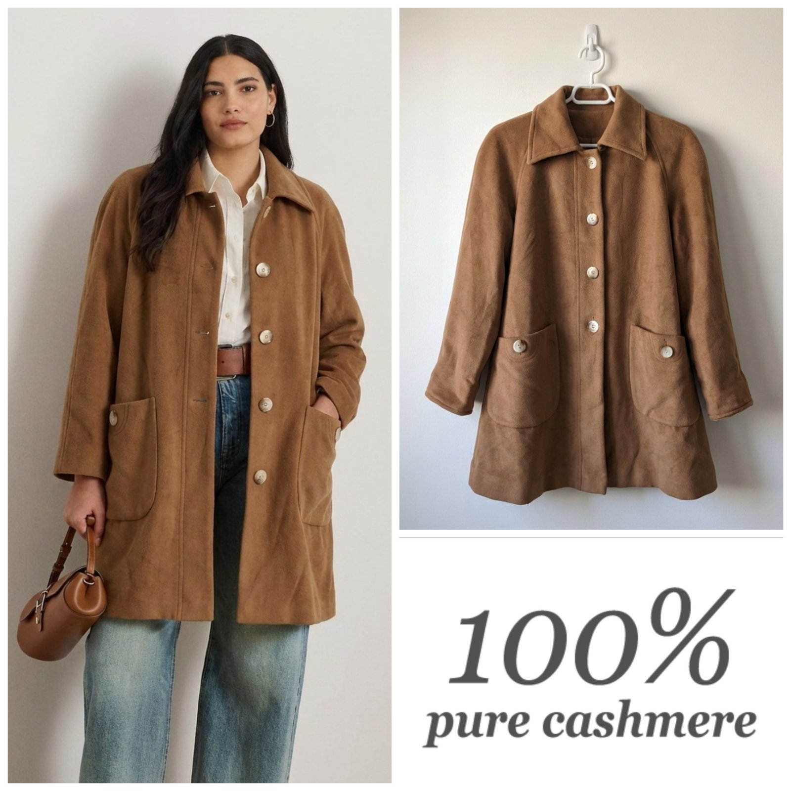 Manteau Cashemire pour femme taille L