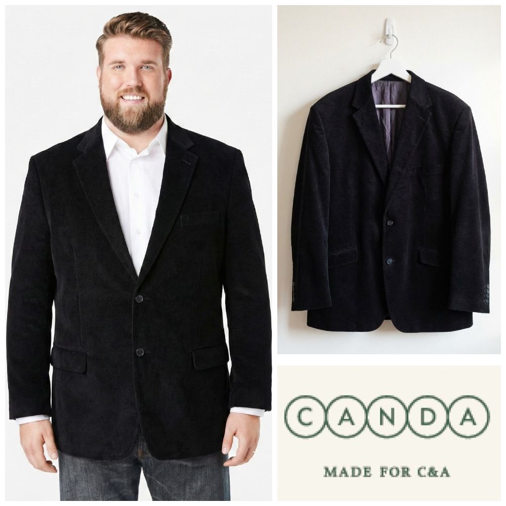 Blazer noir CANDA C&A pour homme taille 3XL (ylabbes 4XL)