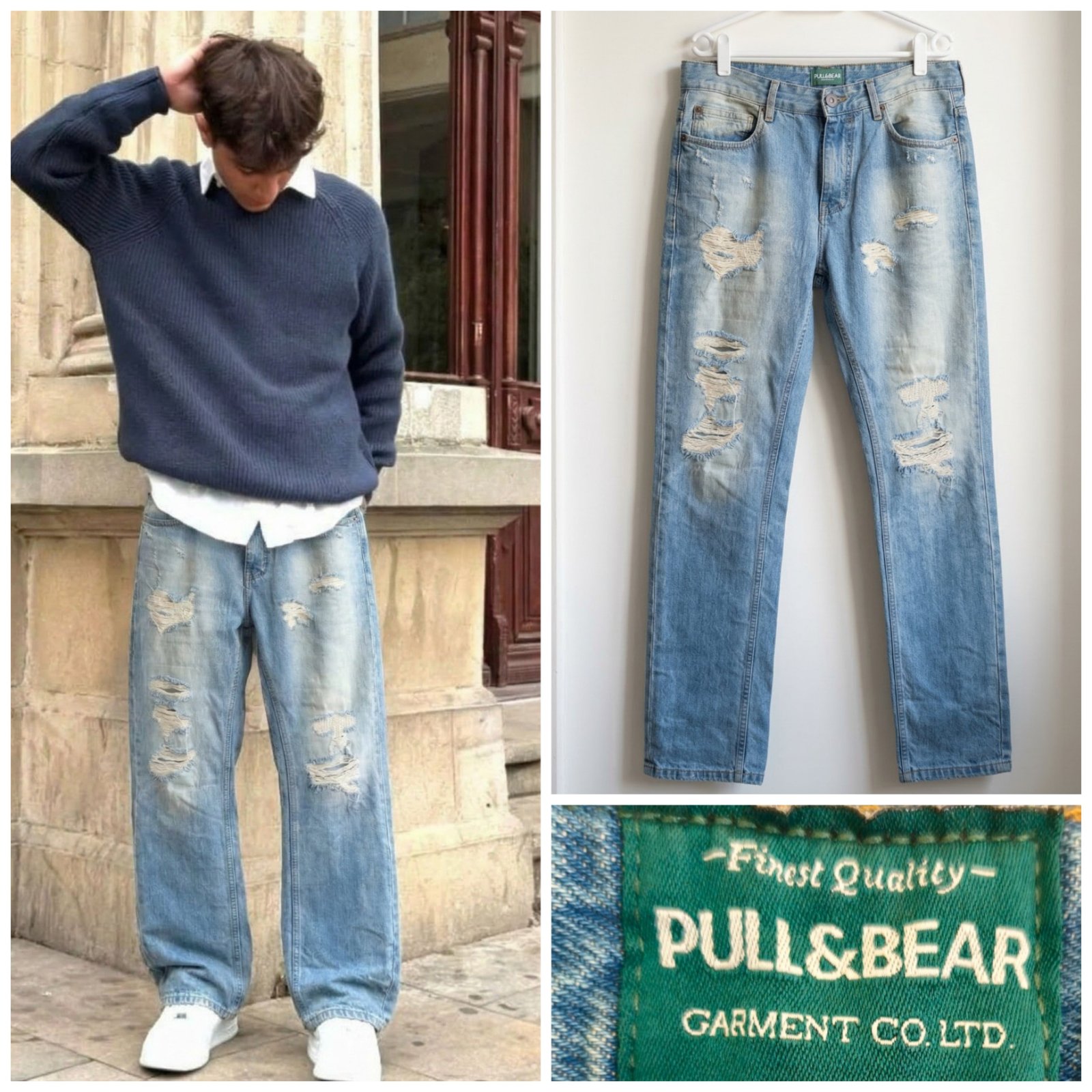 Jeans PULL & BEAR pour homme taille S (  taille 34 )