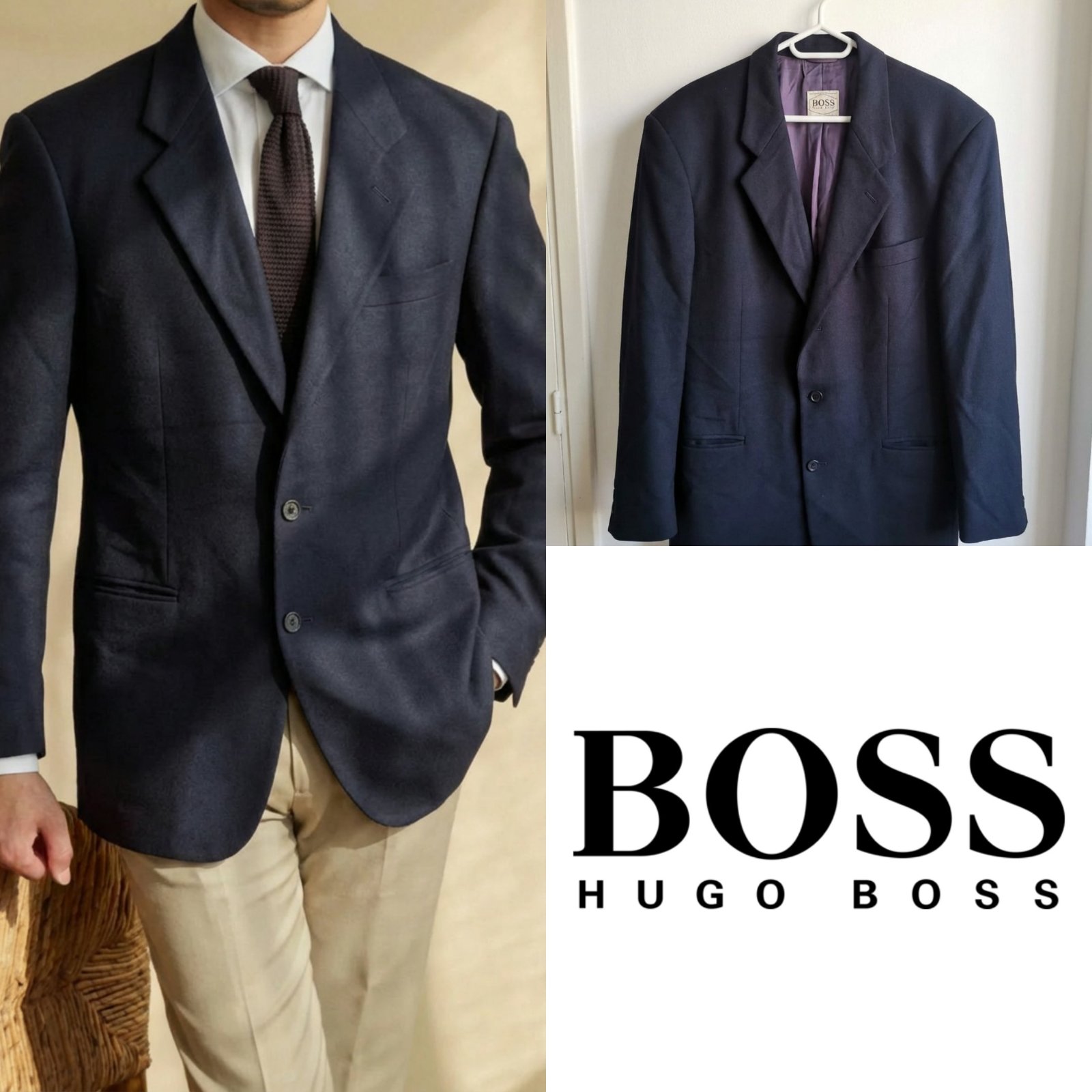Veste Hugo Boss Cashmere taille 50 EU