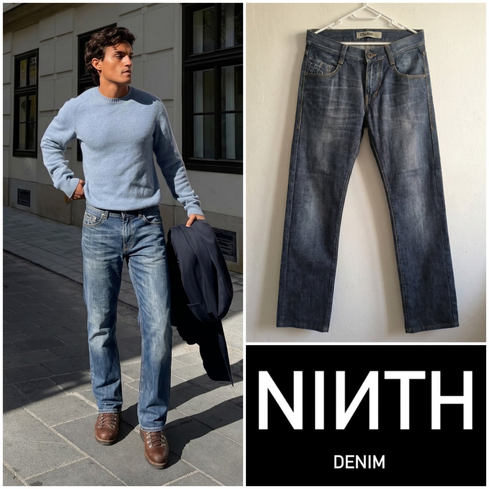 Jeans THE NINTH taille 28US (38EU) pour homme taille S