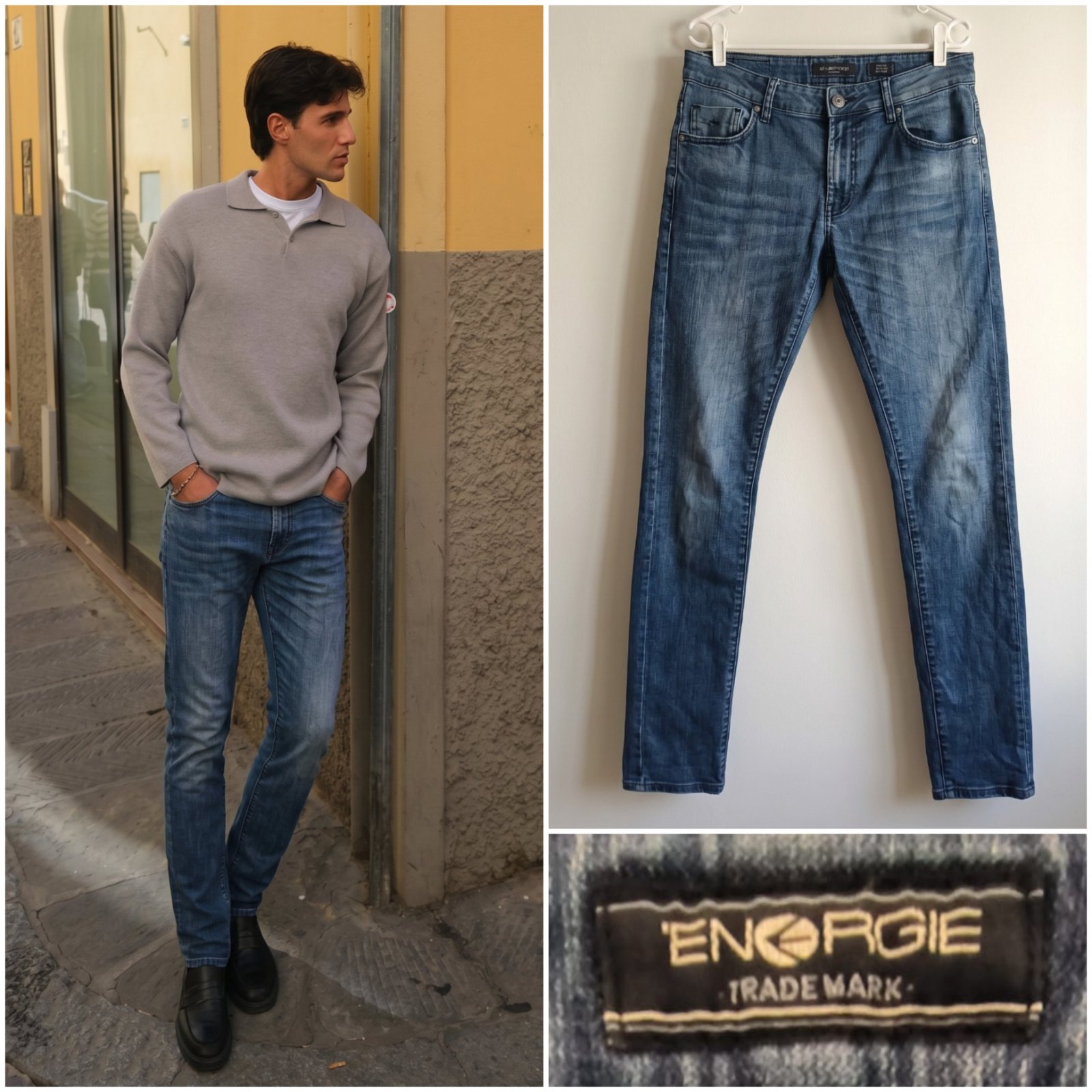 Jeans bleu ENERGIE taille 32US 42FR (taille S/M)