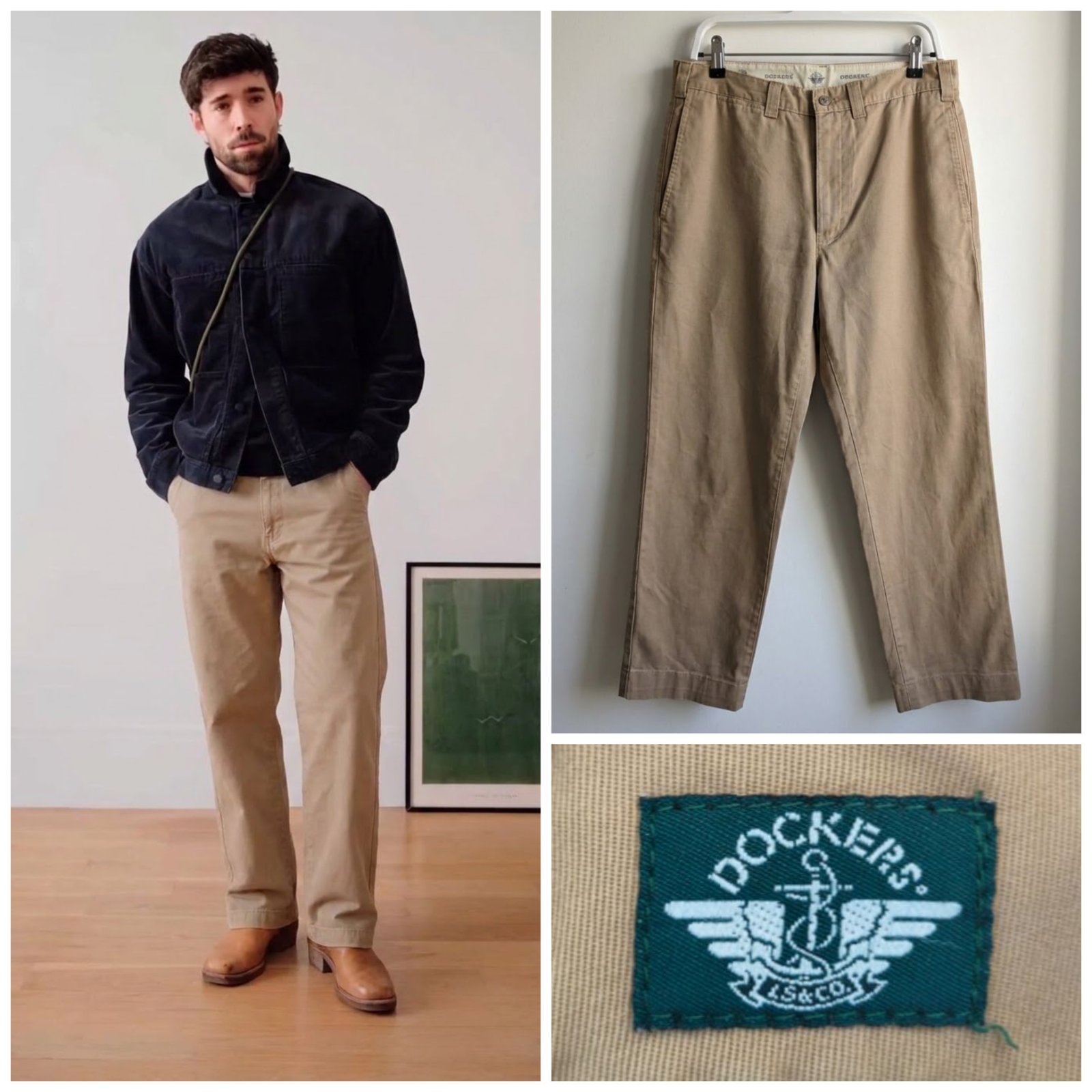 Pantalon Dockers workwear pour homme taille M (33US 42FR)