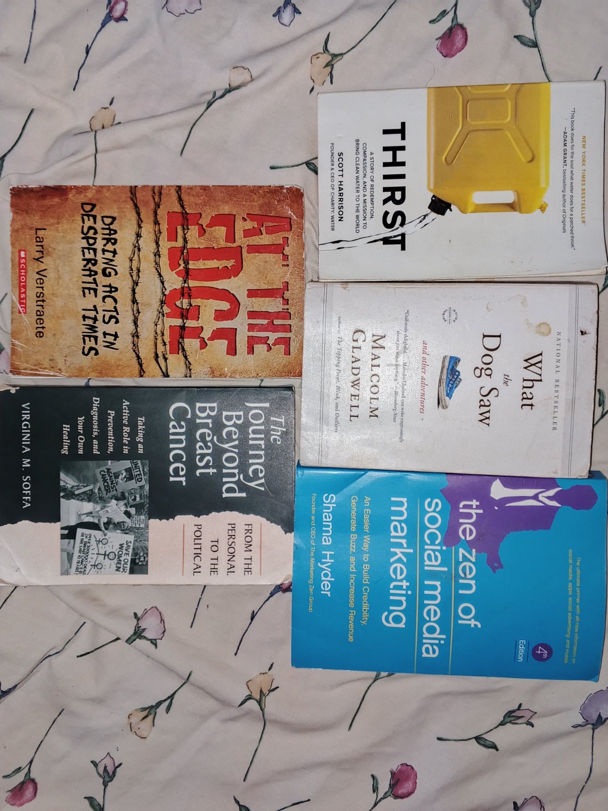 Lot de 5 livres en anglais