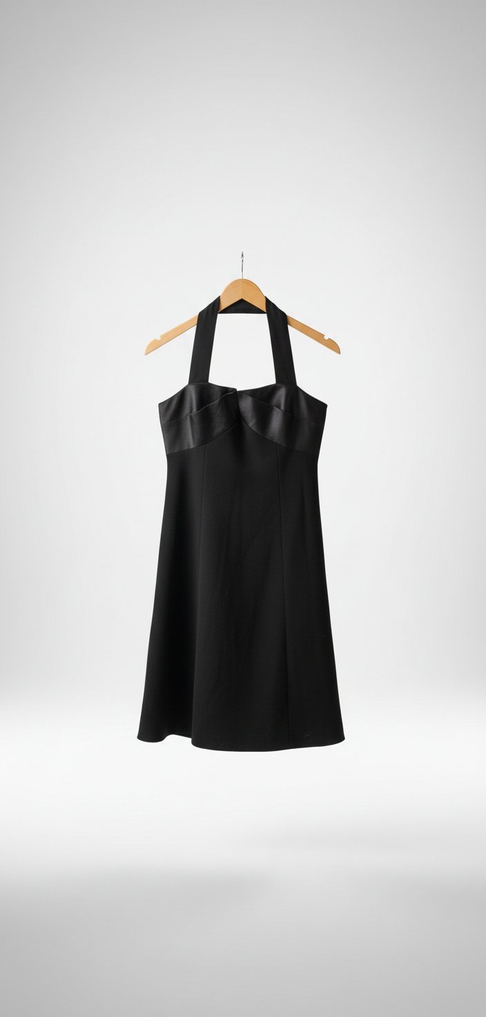 Robe satinée 