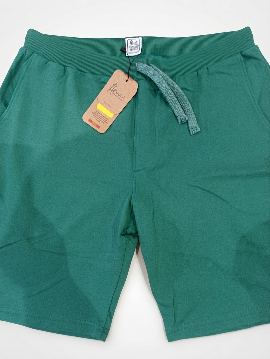 Short coton vert