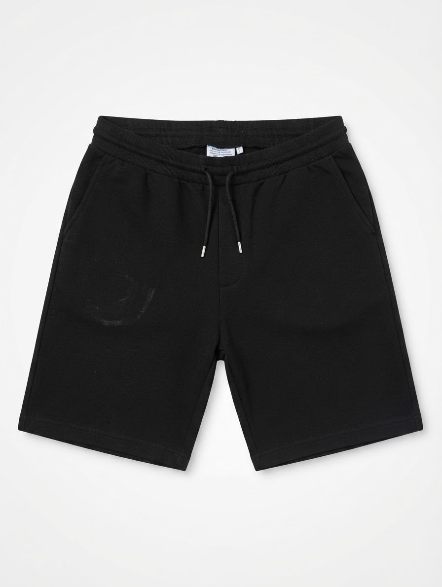 Short coton noir