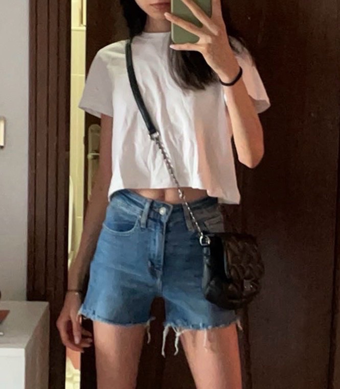 Short jean levi's