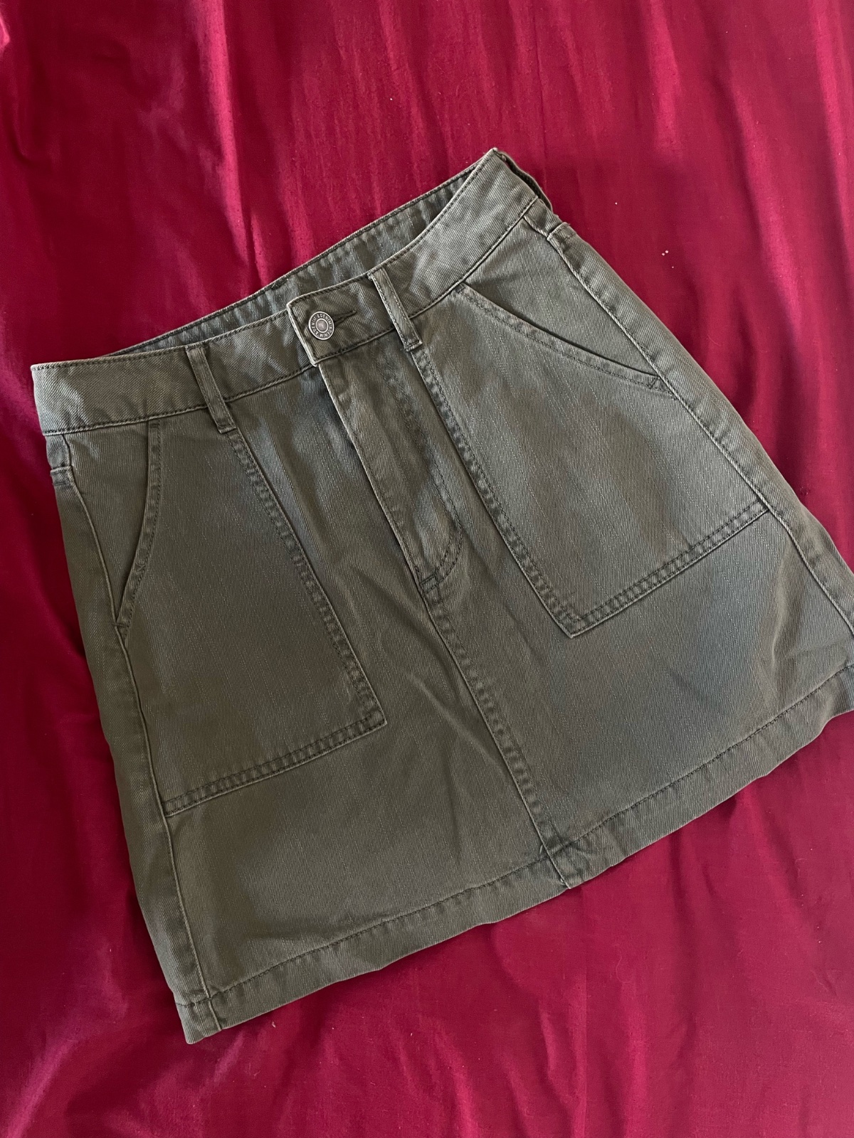 Jupe vert khaki