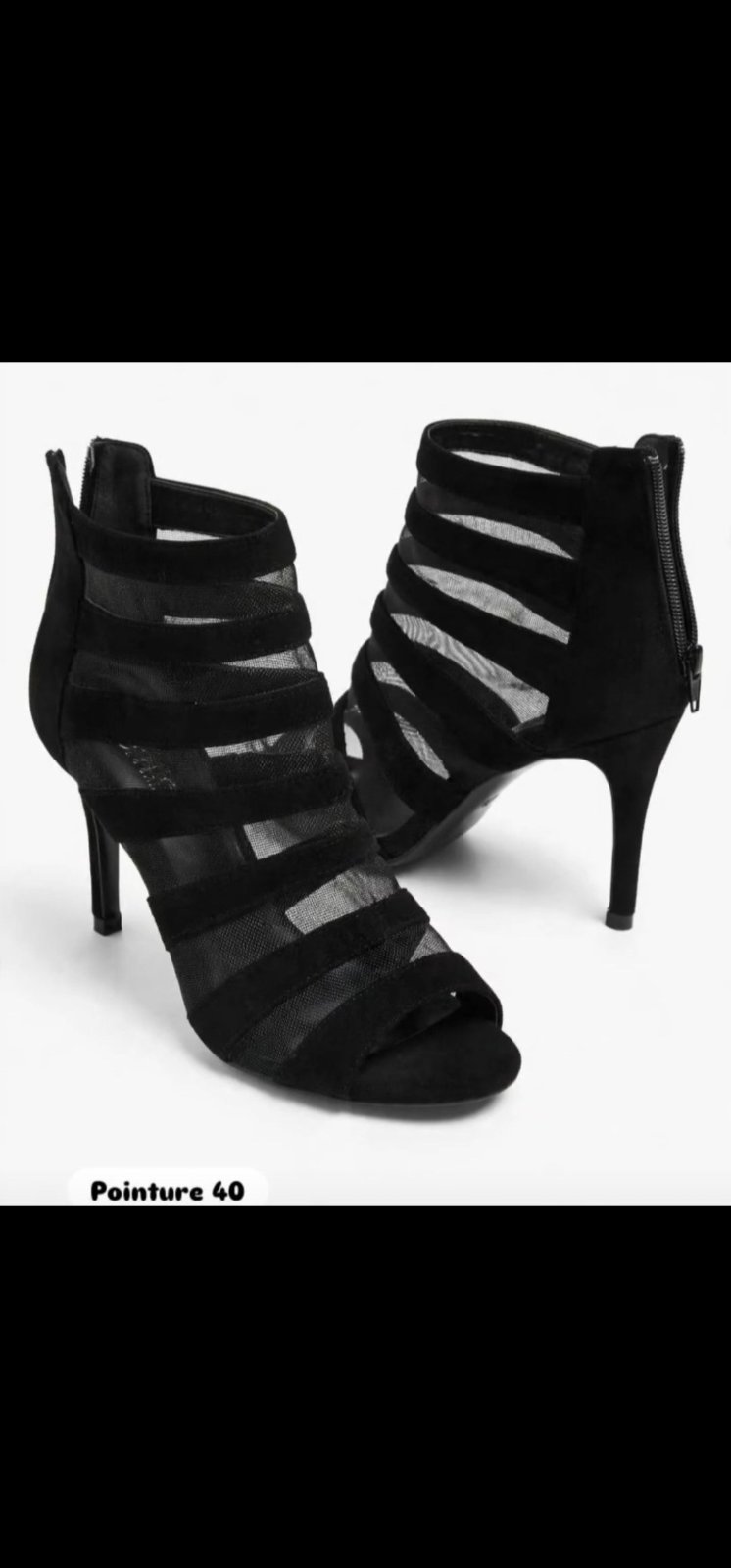  🤍✨ À VENDRE – TALONS MI-HAUTS ÉLÉGANTS 