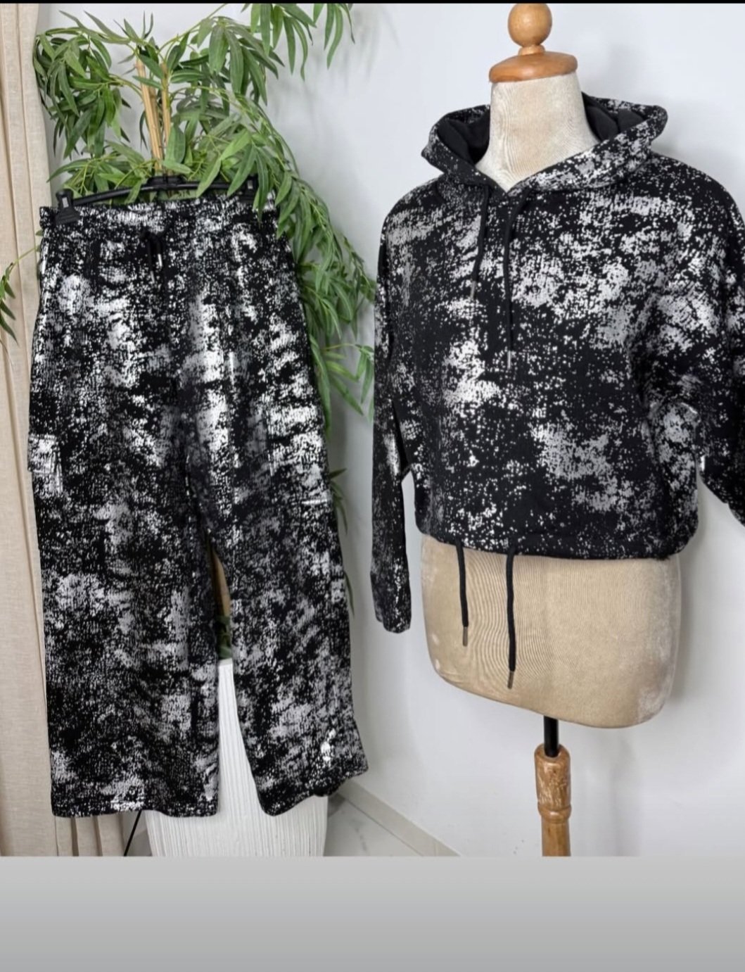 Set argent & noir chic et tendance 