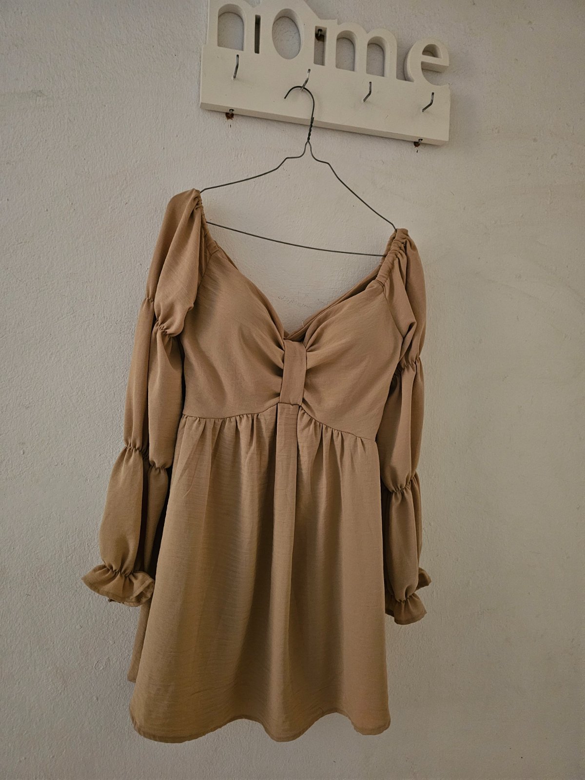🤎✨ À VENDRE – ROBE GITANE NUDE, CHIC & FÉMININE
