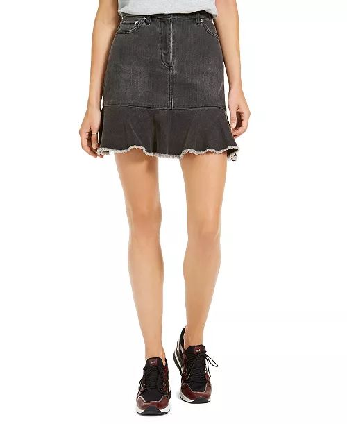 Jupe en jean Michael Kors .