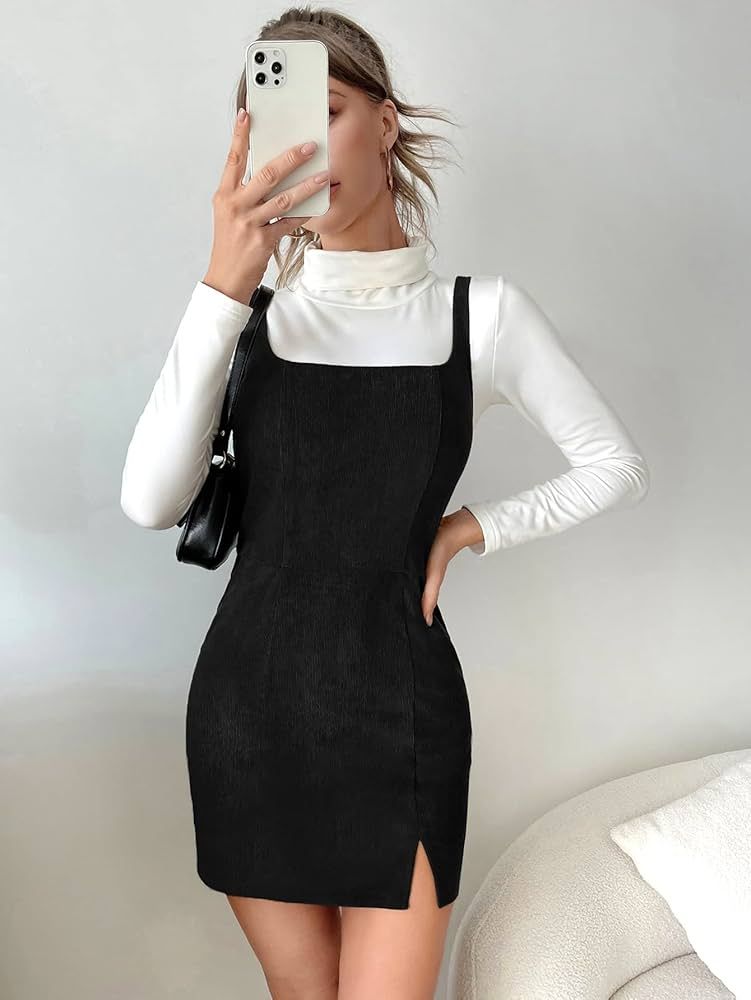 Une robe sans manches noire