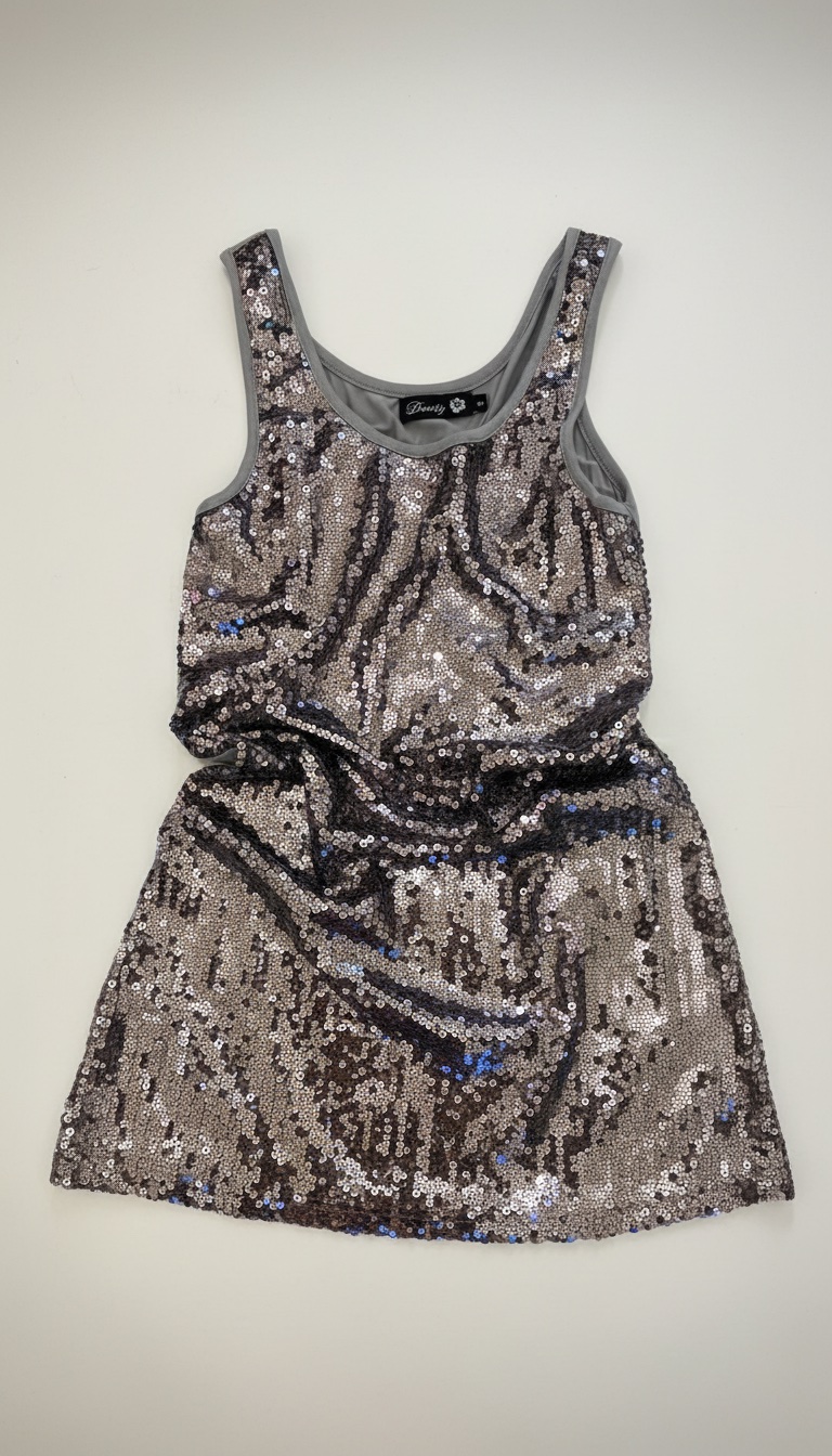 Robe argenté 