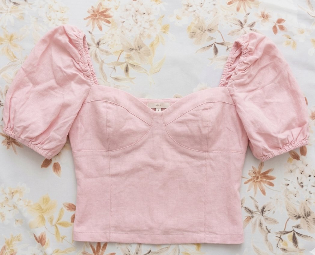Chemise rose&coquette 