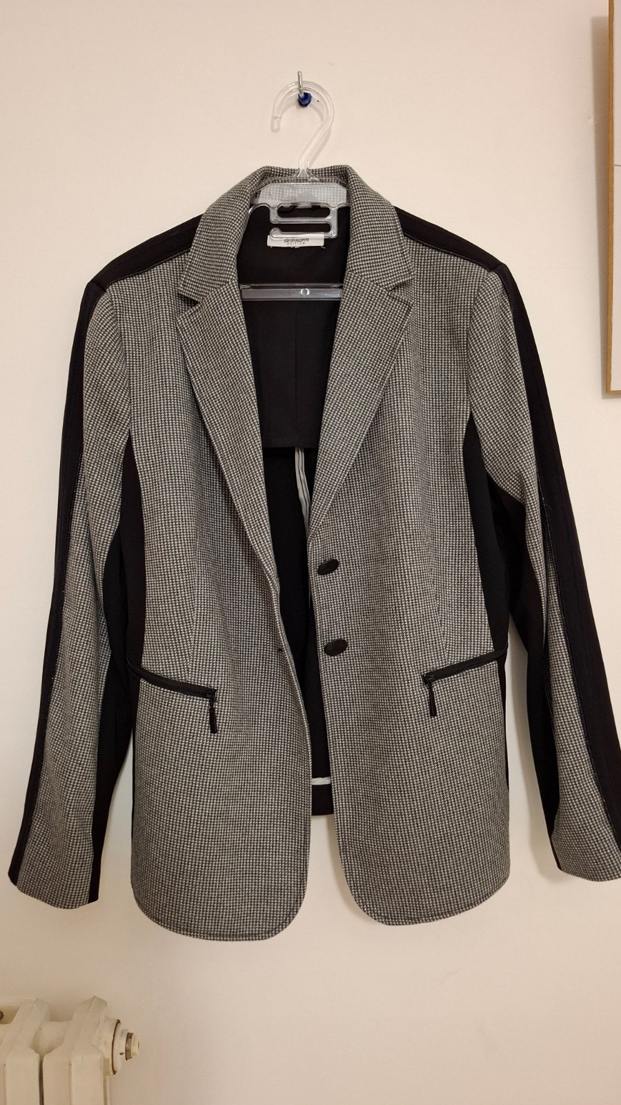Vest noir et gris taille L
