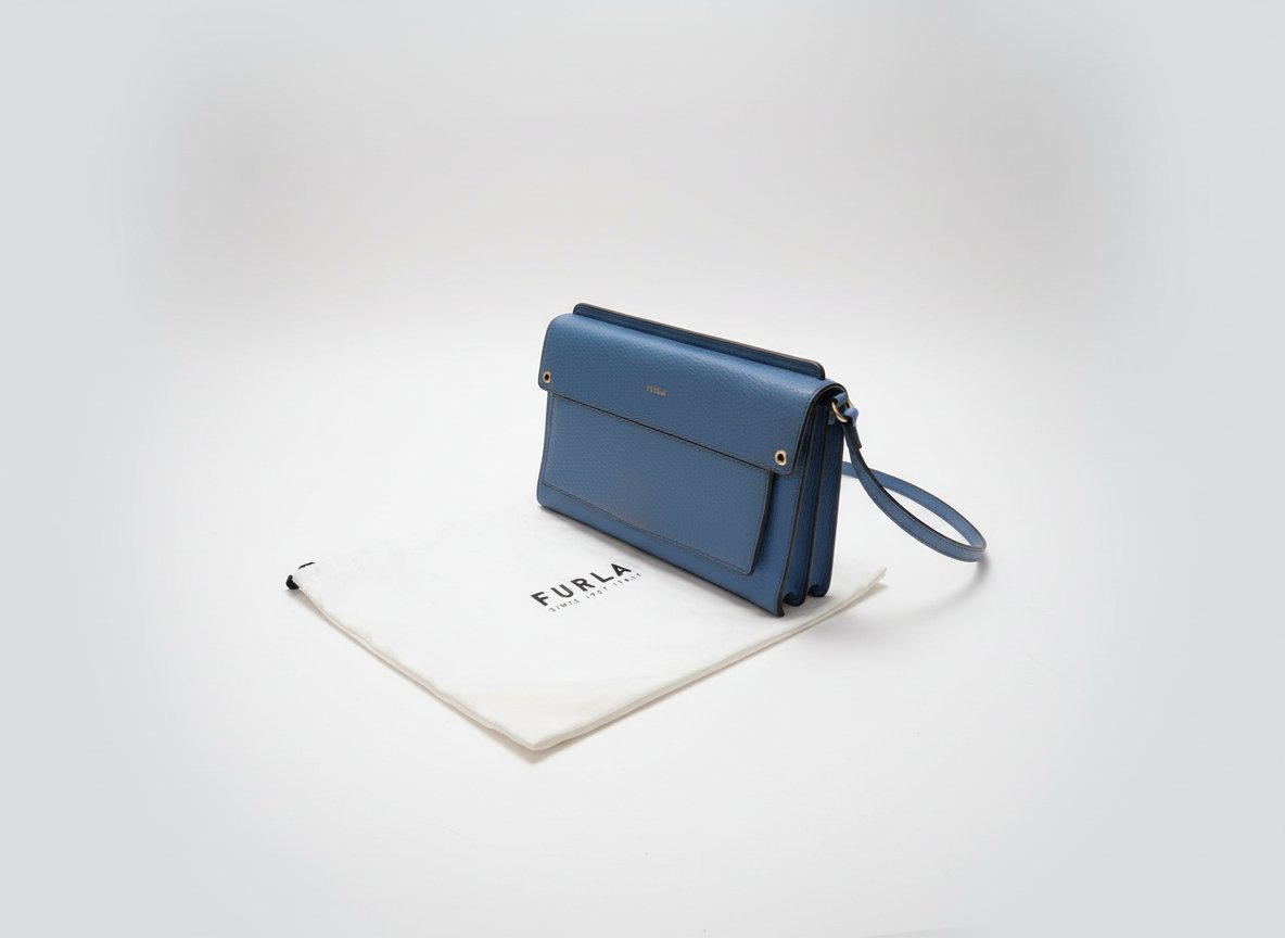 Sac Furla bleu 