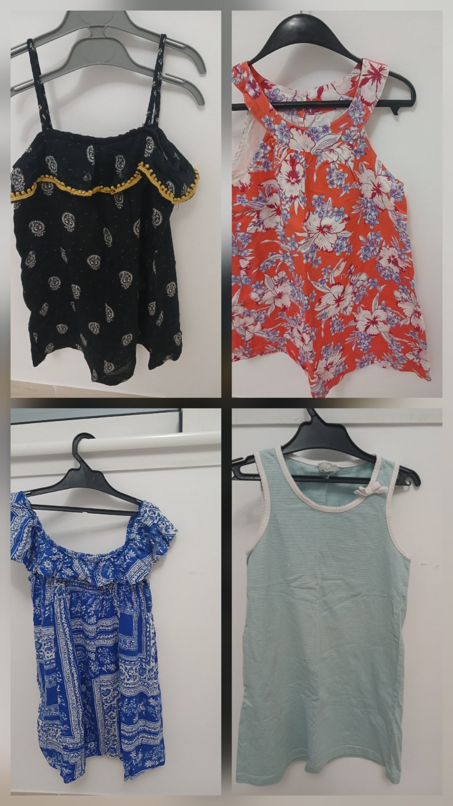 🧚‍♂️🧚‍♀️🧚 Lot 4 robes de plage pour filles 6/7 ans 🧚‍♂️🧚‍♀️🧚