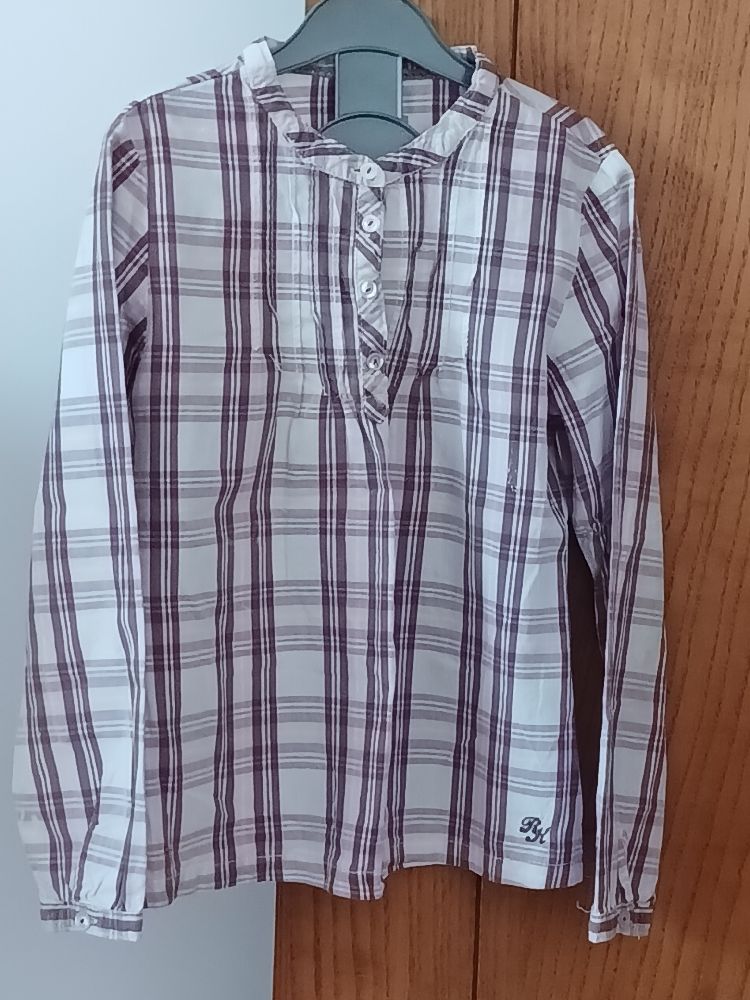 Chemise filles 6/7 ans 💯 coton 