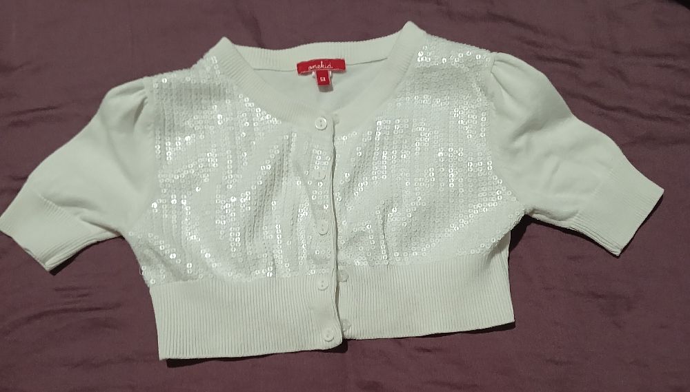 💫Gilet Été à paillettes pour 👧 6ans 💫