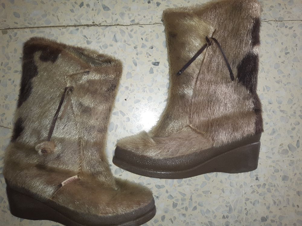 Bottines fourrure