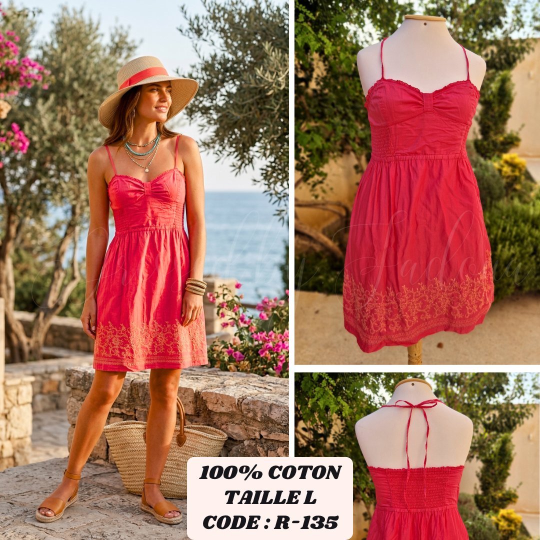 Robe 100% coton 🌸
