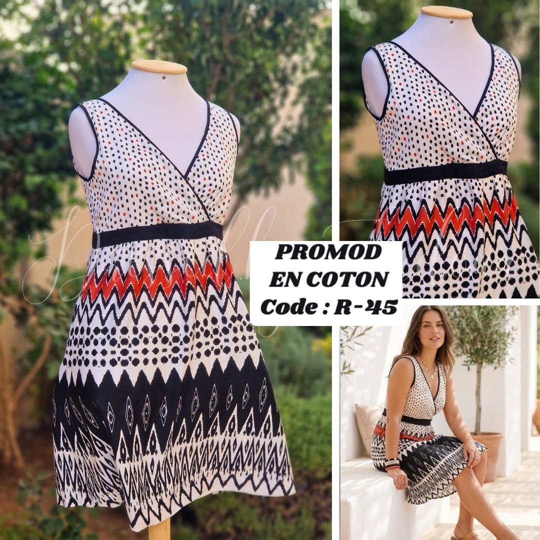 Robe Promod en coton 😍🌸