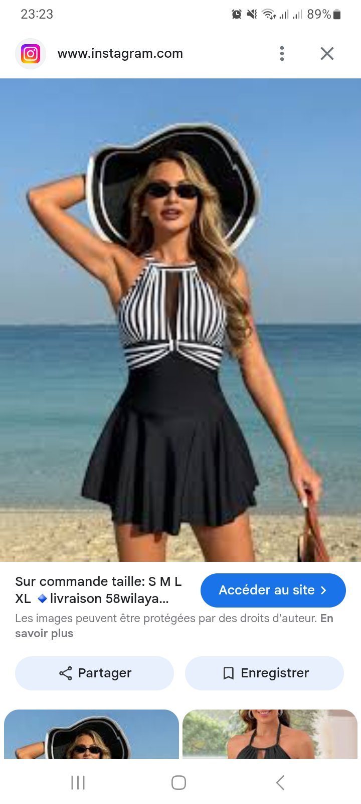 Robe maillot 