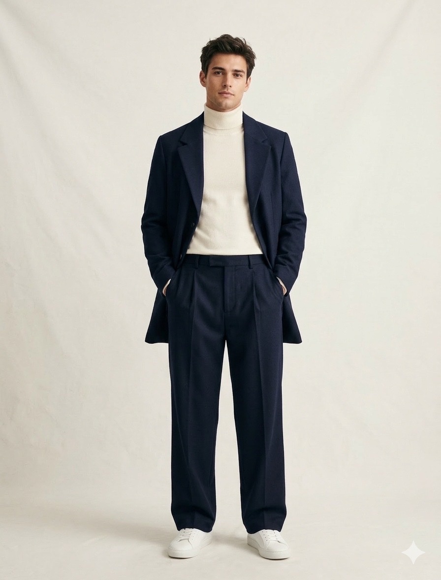 Blazer bleu marine