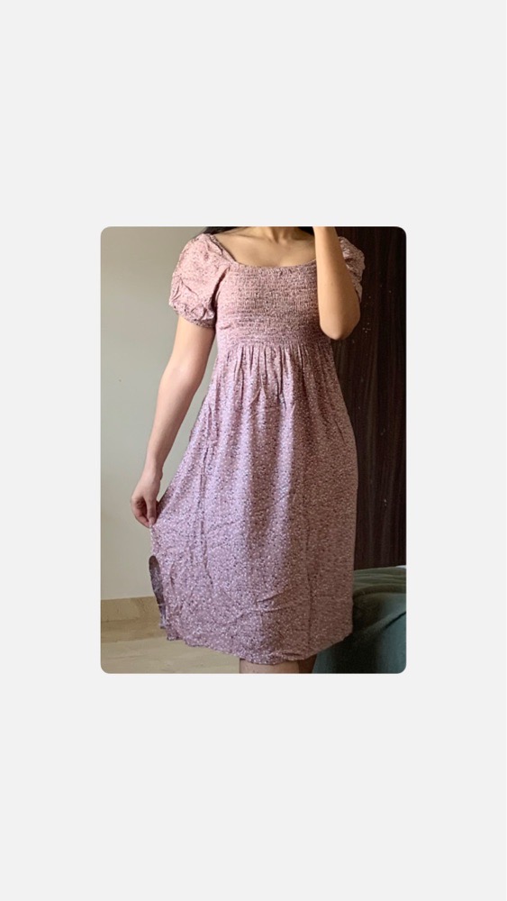 Robe fleurie