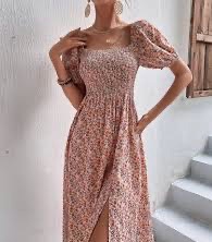 Robe fleurie