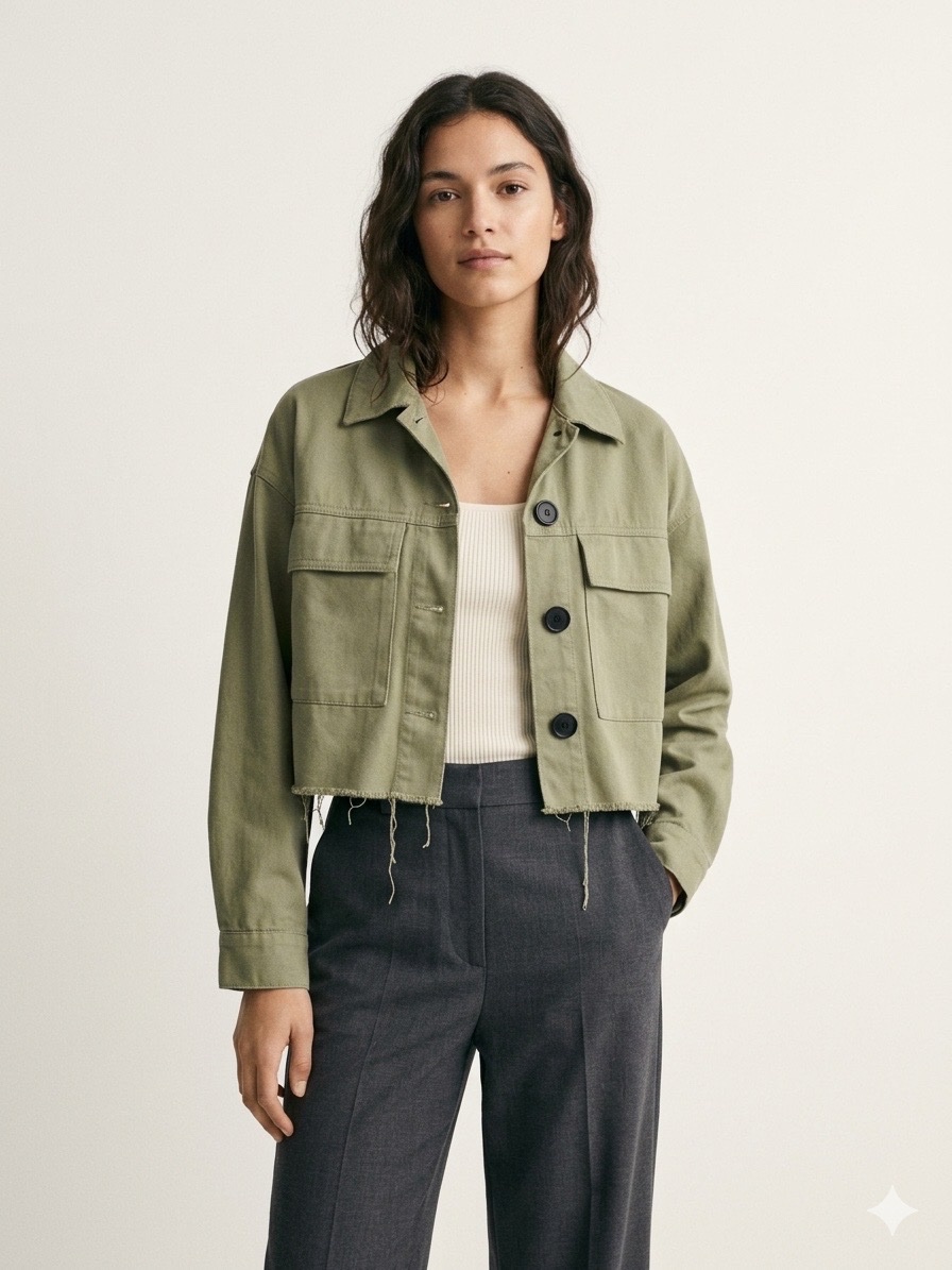 Veste kaki