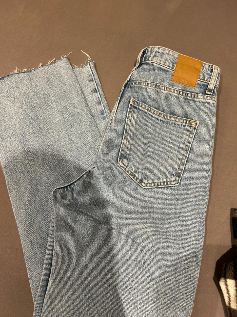 Zara jean  Z1975 Droit  à taille haute
