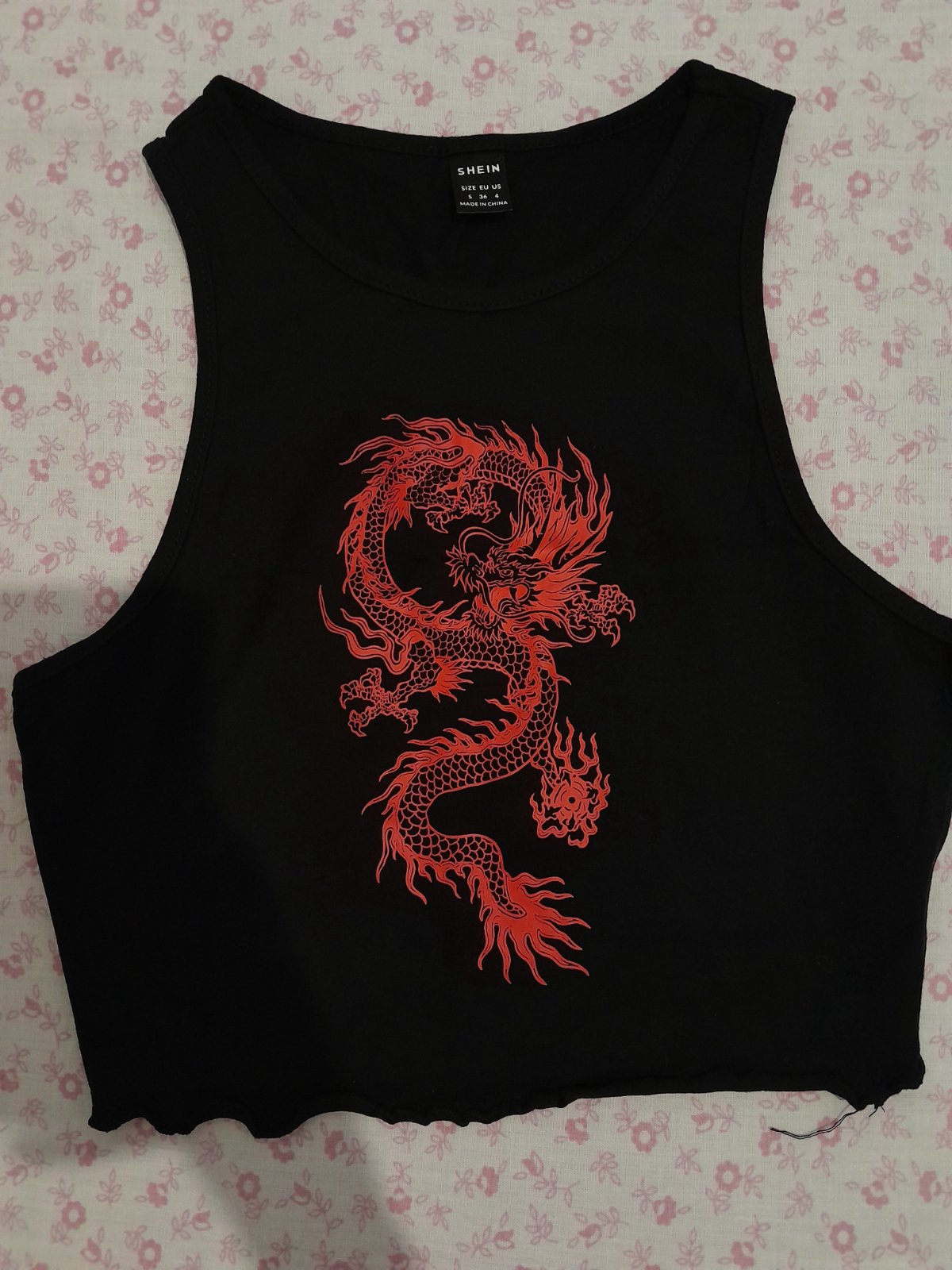 Crop top shein